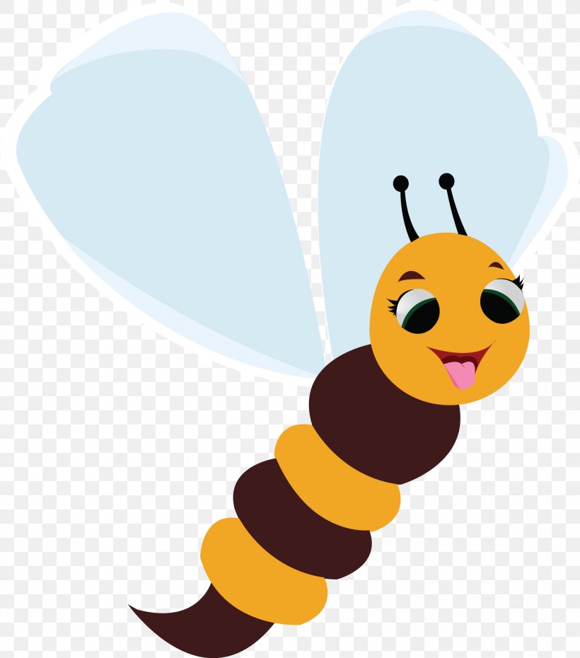 Honey Bee Cartoon Euclidean Vector, PNG, 1995x2263px, Honey Bee, Bee, Beehive, Beekeeping, Cartoon Download Free