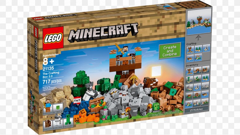 Lego Minecraft Lego Star Wars: The Complete Saga LEGO 21135 Minecraft The Crafting Box 2.0, PNG, 1488x837px, Minecraft, Game, Lego, Lego 21114 Minecraft The Farm, Lego Minecraft Download Free