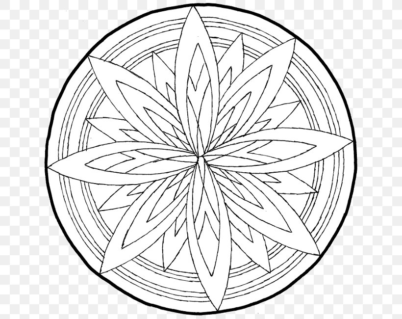 Line Art Drawing Circle Leaf Bicycle Wheels, PNG, 650x650px, Line Art, Area, Artwork, Bicycle, Bicycle Wheel Download Free