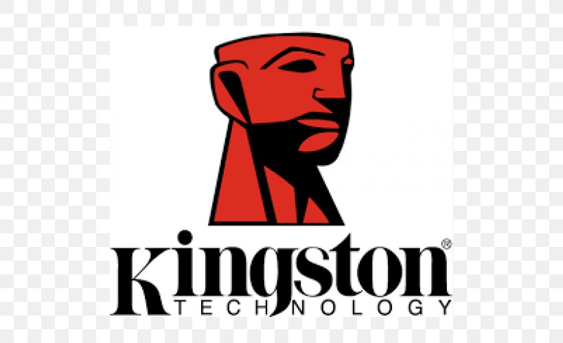 Logo Kingston Technology USB Flash Drives Brand, PNG, 500x500px, Logo, Area, Artwork, Brand, Computer Download Free