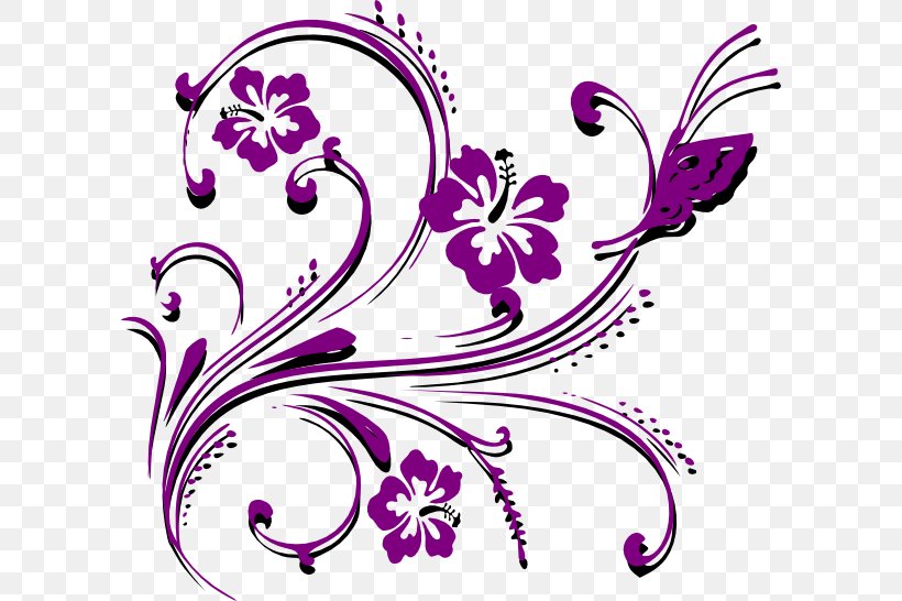 Butterfly Flower Violet Clip Art, PNG, 600x546px, Butterfly, Blue, Color, Flora, Floral Design Download Free