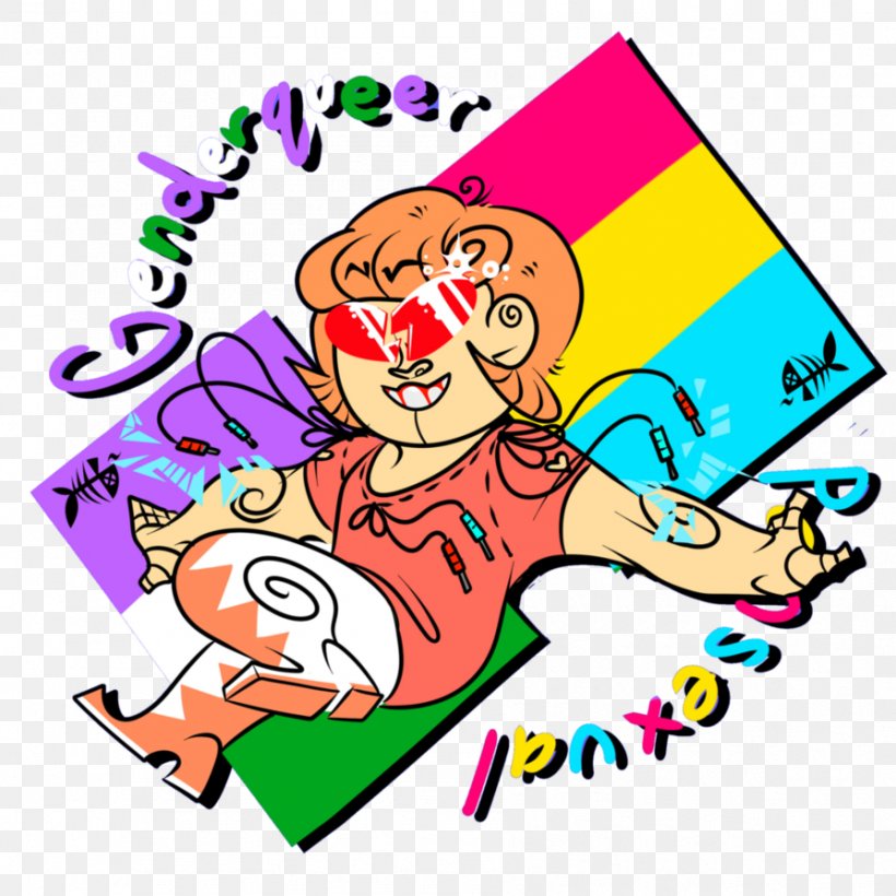 Lack Of Gender Identities Pansexuality Pansexual Pride Flag Queer, PNG, 894x894px, Watercolor, Cartoon, Flower, Frame, Heart Download Free
