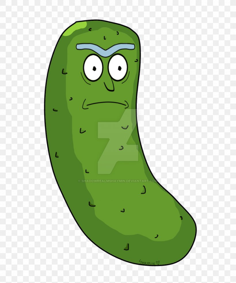 Pickle Rick Pickled Cucumber Clip Art, PNG, 900x1080px, Pickle Rick, Blog, Food, Grass, Green Download Free