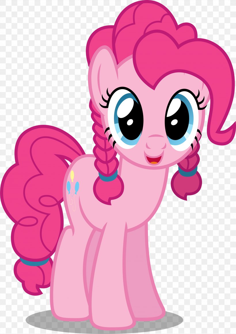 Pinkie Pie Pony Twilight Sparkle Rarity Princess Celestia, PNG, 3458x4899px, Watercolor, Cartoon, Flower, Frame, Heart Download Free