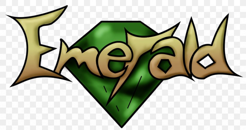 Clip Art Illustration Leaf Logo Emerald, PNG, 871x463px, Leaf, Emerald, Fictional Character, Legendary Creature, Logo Download Free