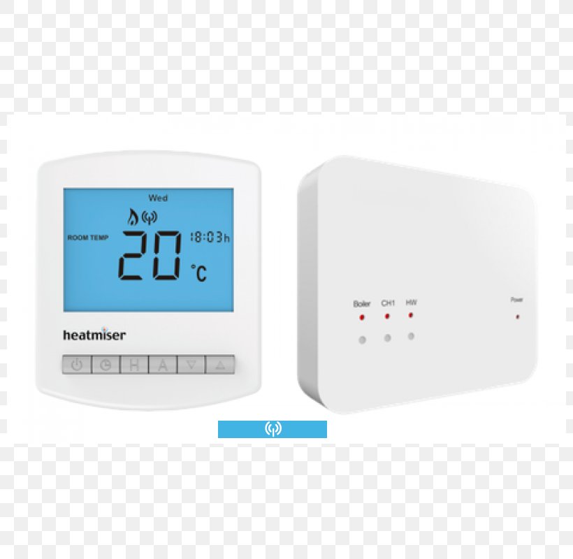 Programmable Thermostat Underfloor Heating Radio Frequency Room Thermostat, PNG, 800x800px, Thermostat, Central Heating, Electronics, Hardware, Heatmiser Download Free