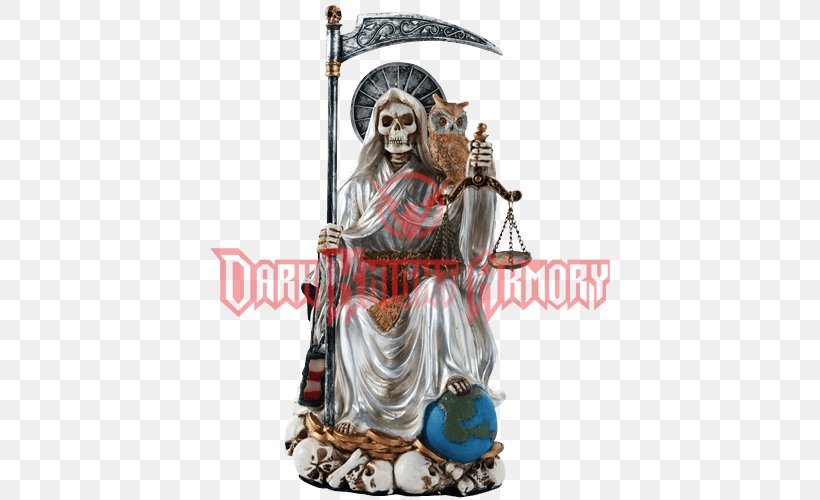 Santa Muerte Statue Religion Death Sculpture, PNG, 500x500px, Santa Muerte, Death, Figurine, Folk Saint, Mexico Download Free