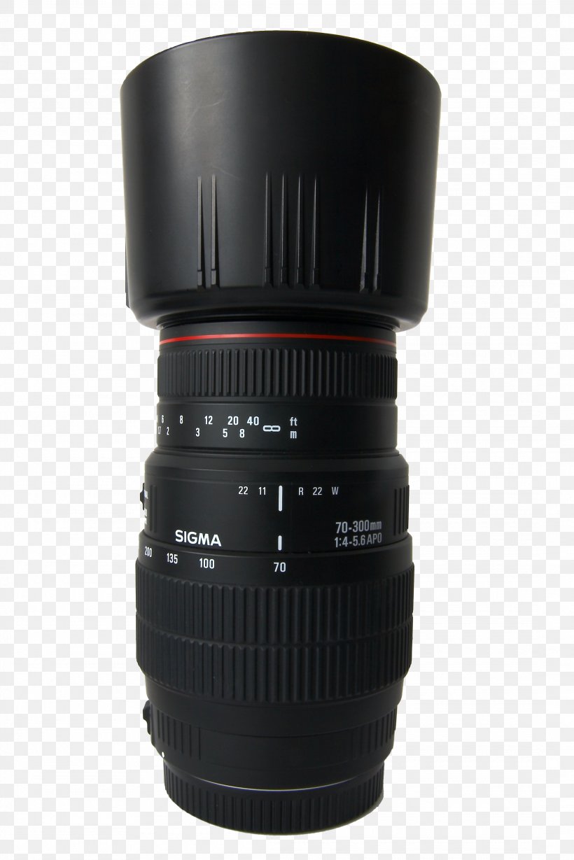Camera Lens Digital SLR Sigma 70–300mm F/4–5.6 APO DG Macro Lens Zoom Lens, PNG, 2180x3268px, Camera Lens, Camera, Camera Accessory, Cameras Optics, Canon Download Free
