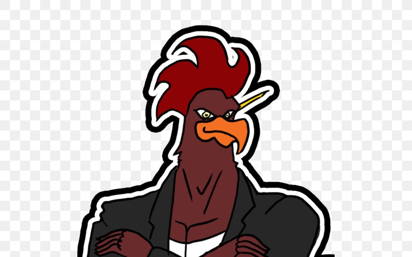 Cartoon Rooster Animation Caricature, PNG, 512x512px, Cartoon, Advertising, Animation, Art, Artwork Download Free