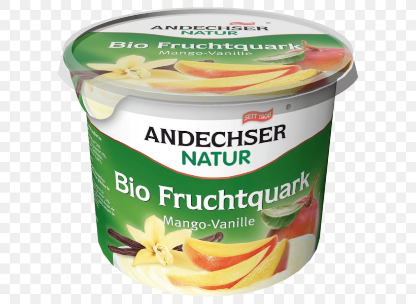 Organic Food Andechser Molkerei Scheitz GmbH Quark, PNG, 600x600px, Organic Food, Cream, Dairy, Dairy Product, Diet Download Free