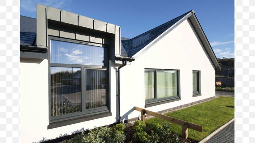 Window House Rehau Polyvinyl Chloride Facade, PNG, 809x460px, Window, Architecture, Building, Cottage, Daylighting Download Free