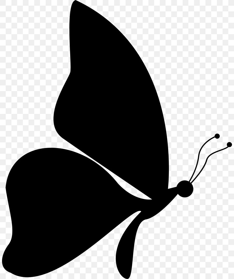 Butterfly Clip Art Vector Graphics Silhouette Royalty-free, PNG, 806x980px, Butterfly, Blackandwhite, Insect, Leaf, Logo Download Free