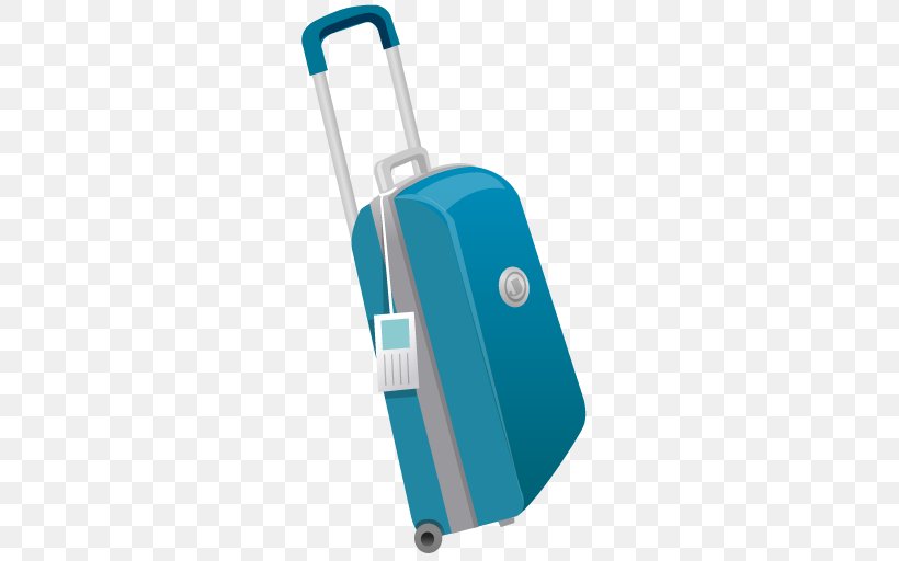 Electric Blue Aqua, PNG, 512x512px, Suitcase, Aqua, Backpack, Bag, Baggage Download Free