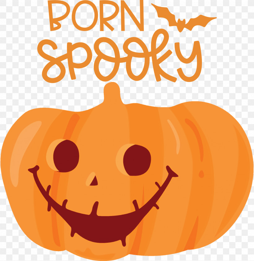 Spooky Pumpkin Halloween, PNG, 2922x3000px, Spooky, Cartoon, Fruit, Halloween, Jackolantern Download Free