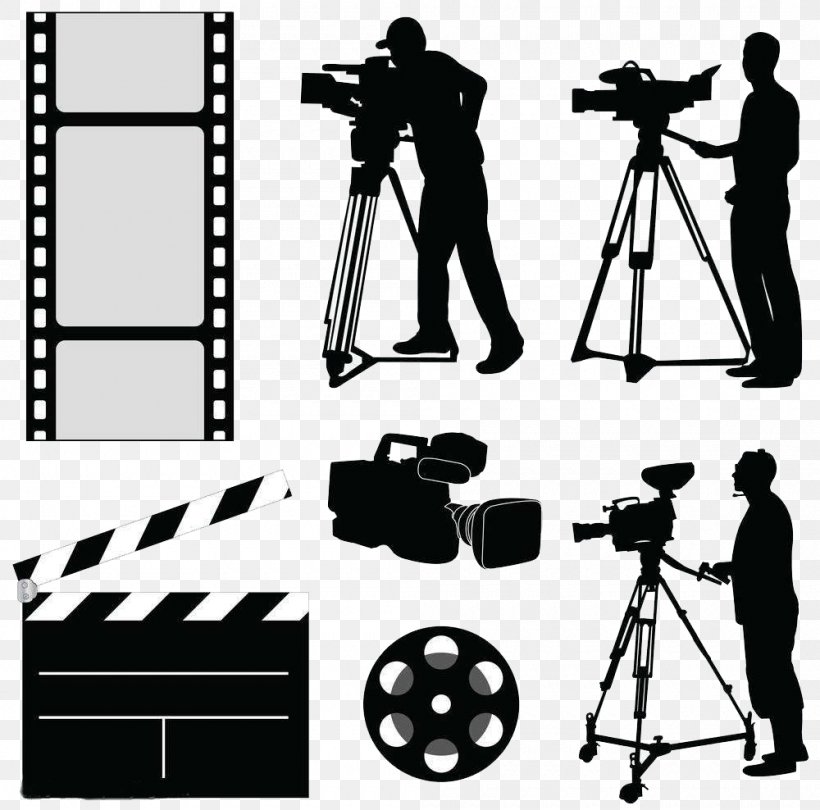 Camera Operator Photography Clip Art, PNG, 1000x988px, Camera Operator, Black And White, Camcorder, Camera, Camera Accessory Download Free