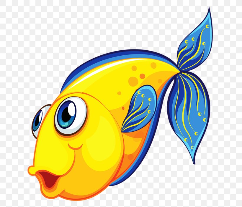 Printable Colorful Fish Clipart