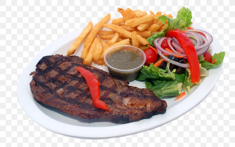 French Fries Steak Frites Full Breakfast Mixed Grill Sirloin Steak, PNG, 1145x720px, Watercolor, Cartoon, Flower, Frame, Heart Download Free