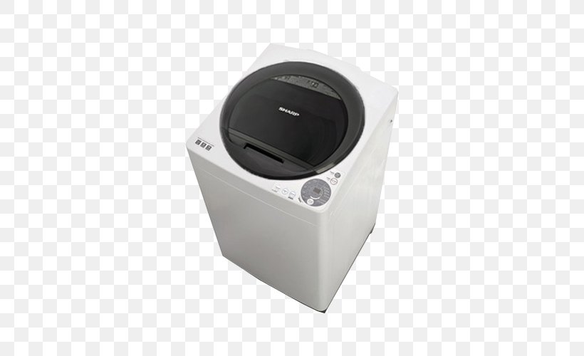 Washing Machines Sharp ES-GFC8144W3 Microwave Ovens Sharp Corporation Electricity, PNG, 500x500px, Washing Machines, Cloud, Electricity, Electronics, Home Appliance Download Free