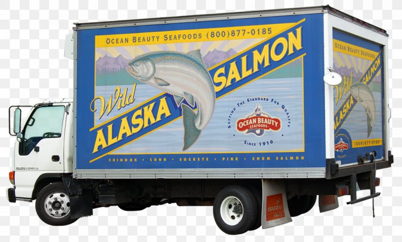 Alaska Seafood Ocean Beauty Fish Restaurant, PNG, 1024x616px, Alaska, Advertising, Automotive Exterior, Brand, Canning Download Free