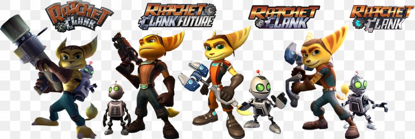Ratchet & Clank Future: Tools Of Destruction Video Game PlayStation 3 Action & Toy Figures, PNG, 1151x388px, Ratchet Clank, Action Fiction, Action Figure, Action Toy Figures, Animal Figure Download Free