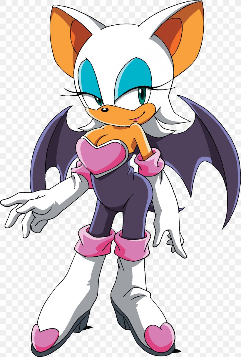Rouge The Bat Sonic The Hedgehog Shadow The Hedgehog Knuckles The Echidna Tails, PNG, 1762x2607px, Watercolor, Cartoon, Flower, Frame, Heart Download Free