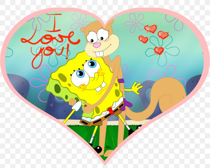 Sandy Cheeks T-shirt Hug The SpongeBob SquarePants Movie Art, PNG, 1024x820px, Watercolor, Cartoon, Flower, Frame, Heart Download Free