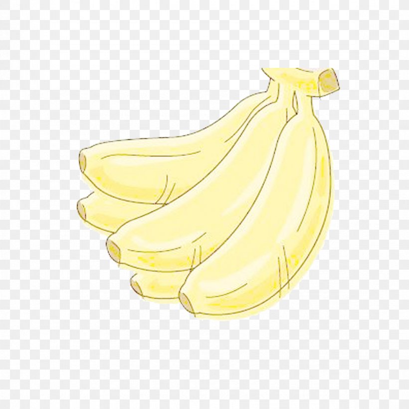 Banana Cartoon Yellow Illustration, PNG, 1181x1181px, Banana, Banana Family, Cartoon, Commodity, Flowering Plant Download Free