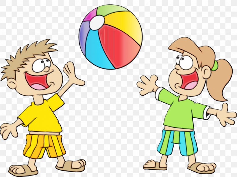 Cartoon Playing With Kids Playing Sports Sharing Throwing A Ball, PNG, 1024x766px, Watercolor, Cartoon, Celebrating, Fun, Interaction Download Free