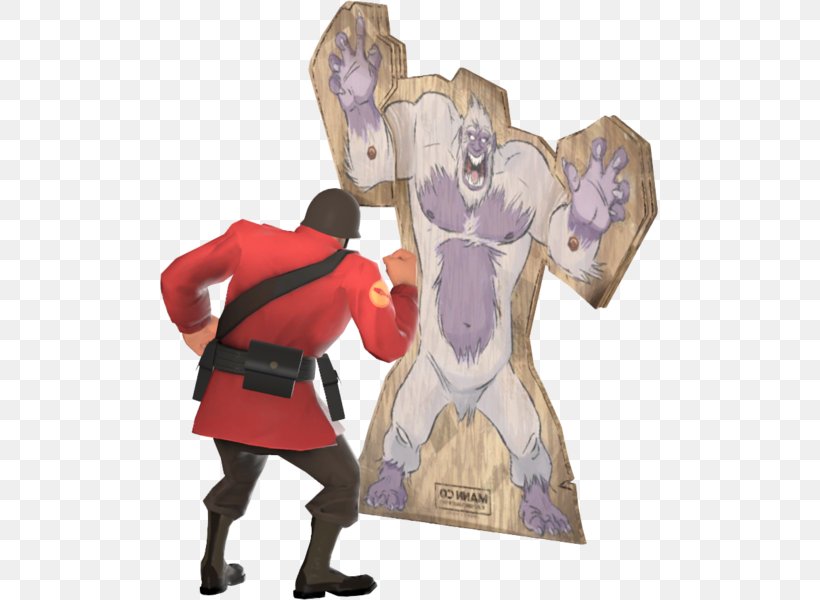 Team Fortress 2 Yeti Punch Taunting Steam, PNG, 499x600px, Team Fortress 2, Cartoon, Computer Software, Costume, Costume Design Download Free