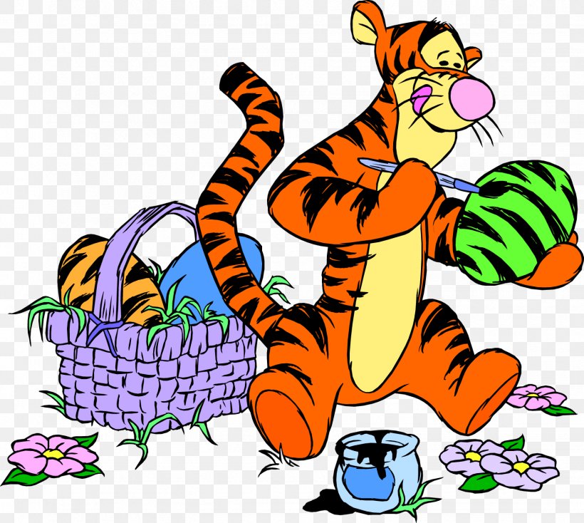 Winnie The Pooh Piglet Tigger Eeyore Easter Bunny, PNG, 1533x1373px, Winnie The Pooh, Art, Artwork, Big Cats, Carnivoran Download Free