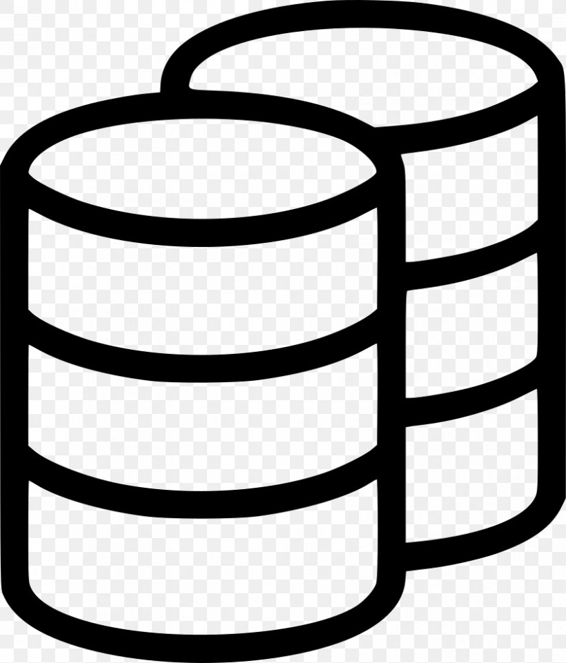 Database Clip Art, PNG, 836x980px, Database, Area, Backup, Black And White, Computer Program Download Free