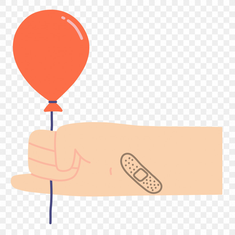 Hand Holding Balloon Hand Balloon, PNG, 2500x2500px, Hand, Balloon, Geometry, Hm, Line Download Free