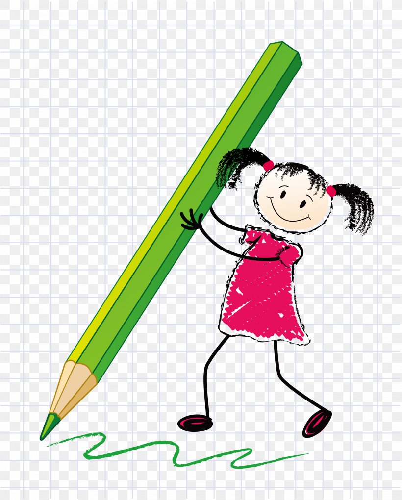 Pencil Cartoon Drawing, PNG, 3085x3840px, Pencil, Area, Art, Cartoon, Child Download Free