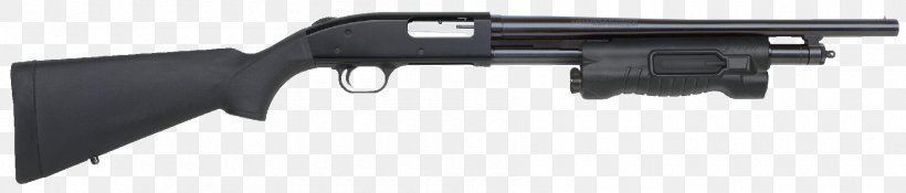 Mossberg 500 Pump Action 20-gauge Shotgun Firearm, PNG, 1800x386px, Watercolor, Cartoon, Flower, Frame, Heart Download Free