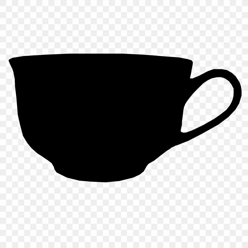 Teacup Coffee Cup, PNG, 2880x2880px, Tea, Black, Black And White, Brewed Coffee, Cafe Download Free
