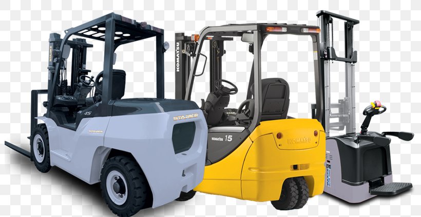 Forklift Komatsu Limited Heavy Machinery, PNG, 801x423px, Forklift, Brand, Cost, Forklift Truck, Heavy Machinery Download Free