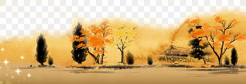 Landscape Painting, PNG, 1920x662px, Landscape Painting, Art, Canvas, Chinese Painting, Digital Painting Download Free
