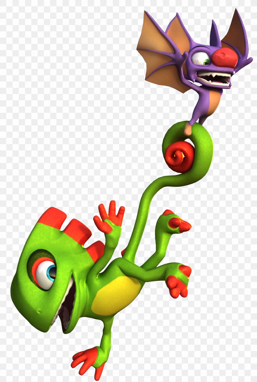 Banjo-Kazooie Donkey Kong Country Yooka-Laylee Playtonic Games Video Game, PNG, 1642x2442px, Banjokazooie, Amphibian, Art, Cartoon, Concept Art Download Free