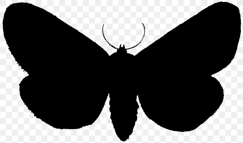 Brush-footed Butterflies Moth Clip Art Black Silhouette, PNG, 1496x886px, Brushfooted Butterflies, Black, Black M, Blackandwhite, Butterfly Download Free