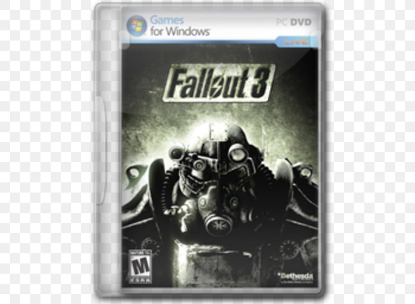 Fallout 3 Fallout: New Vegas Xbox 360 Fallout 4 PlayStation 2, PNG, 600x600px, Fallout 3, Bethesda Softworks, Brand, Elder Scrolls V Skyrim, Fallout Download Free