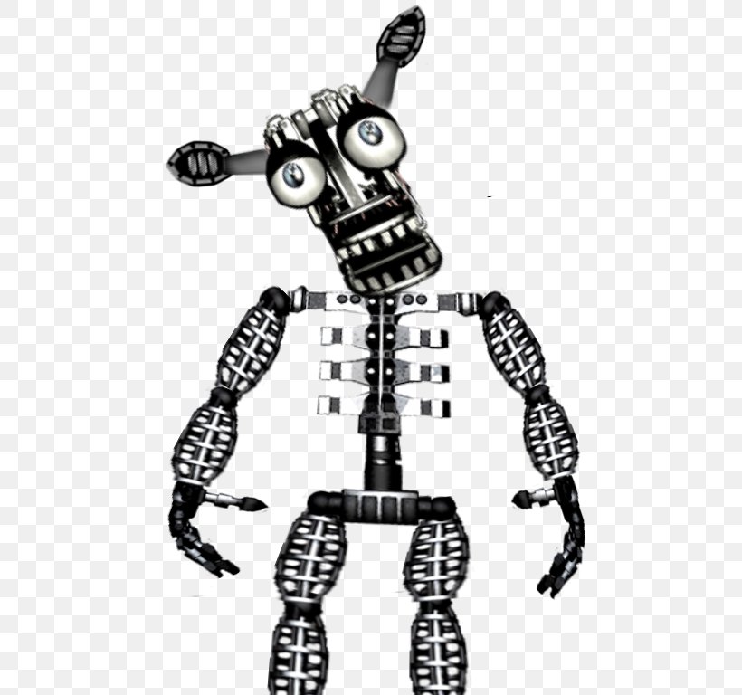 Five Nights At Freddy's 2 Five Nights At Freddy's 3 Toy Game, PNG, 521x768px, Toy, Art, Black And White, Deviantart, Digital Art Download Free