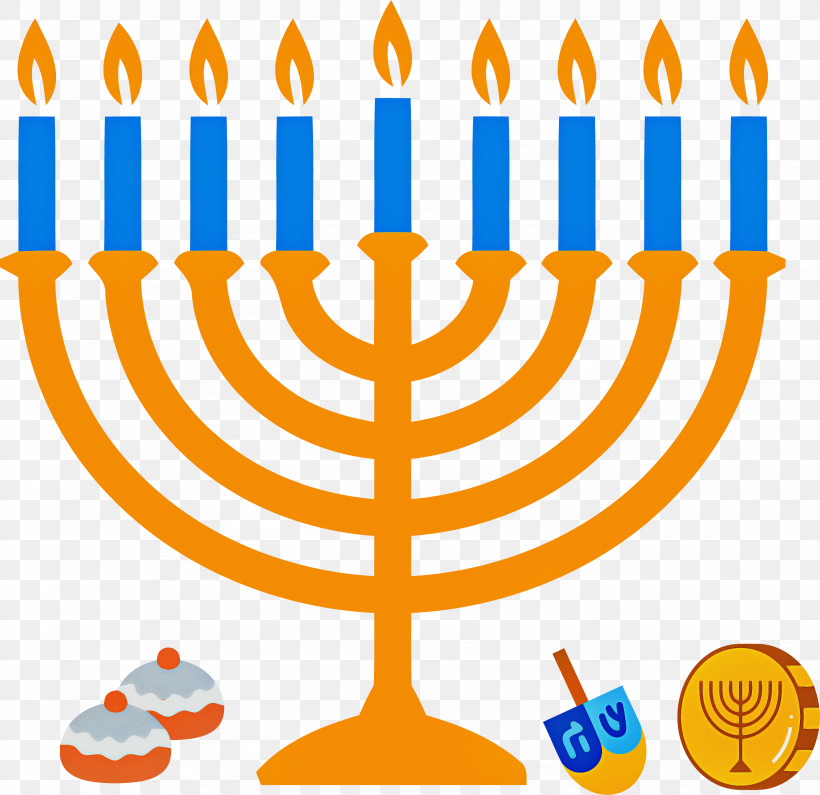 Hanukkah Candle Happy Hanukkah, PNG, 2664x2583px, Hanukkah Candle, Birthday Candle, Candle, Candle Holder, Event Download Free