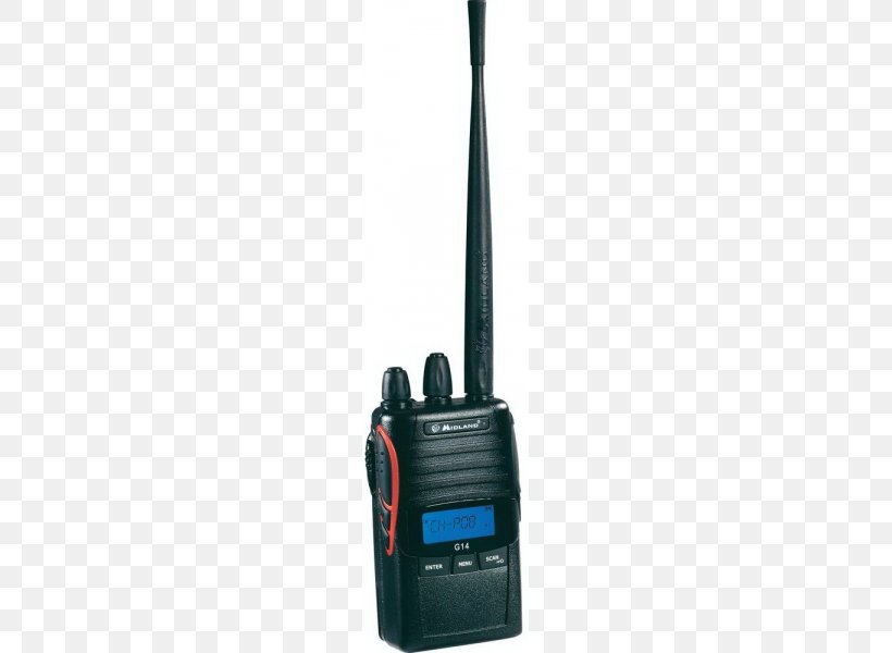 Midland Radio Midland G 14 Walkie-talkie Citizens Band Radio Mobile Phones, PNG, 600x600px, Midland Radio, Aerials, Citizens Band Radio, Electronic Device, Electronics Download Free