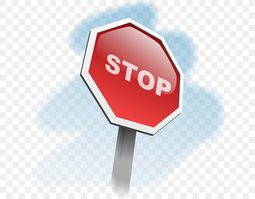 Stop Sign Traffic Sign Cartoon Clip Art, PNG, 634x640px, Stop Sign, Brand, Cartoon, Lead Generation, Royaltyfree Download Free
