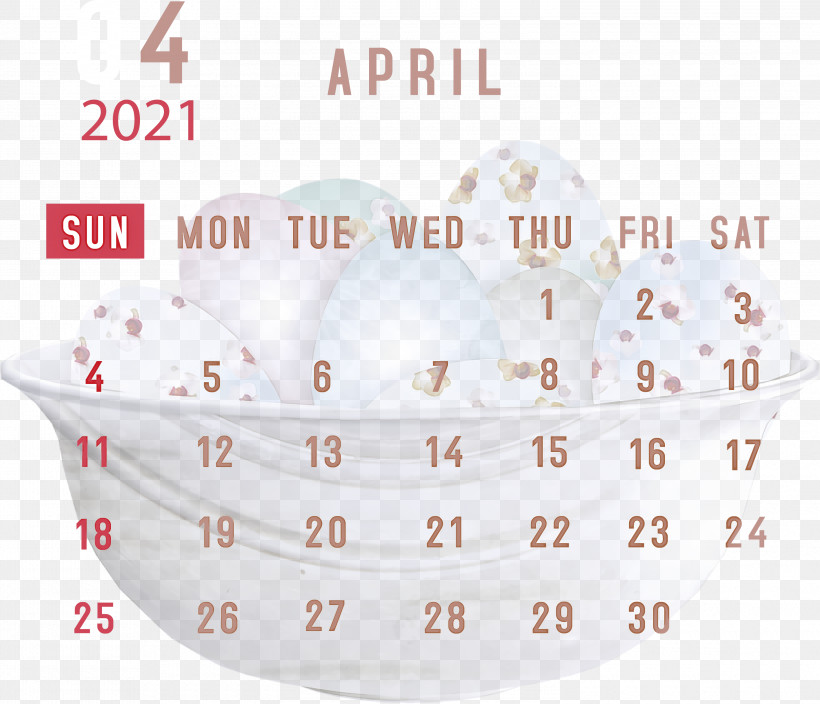 April 2021 Printable Calendar April 2021 Calendar 2021 Calendar, PNG, 3000x2576px, 2021 Calendar, April 2021 Printable Calendar, Meter, Tableware Download Free