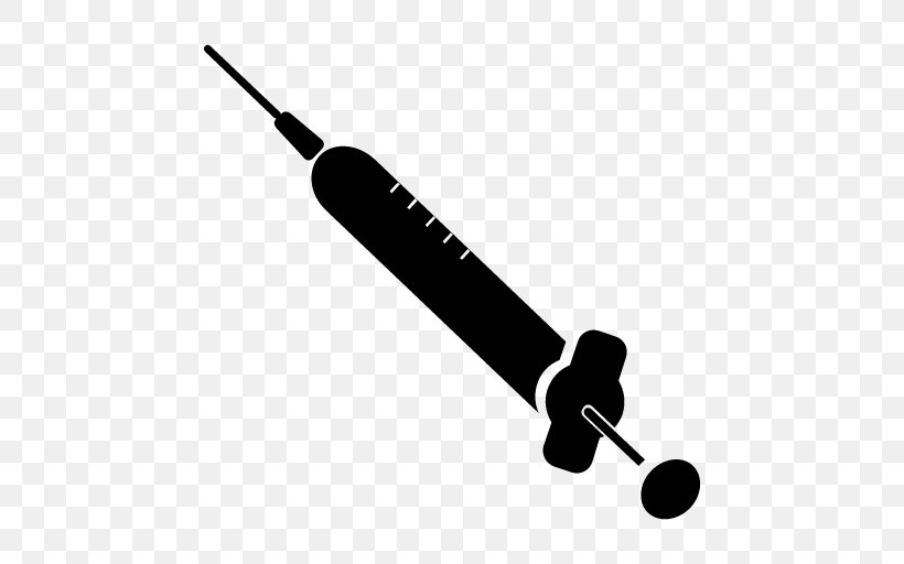 Hypodermic Needle Syringe Clip Art, PNG, 512x512px, Hypodermic Needle, First Aid Kits, Injection, Medicine, Syringe Download Free