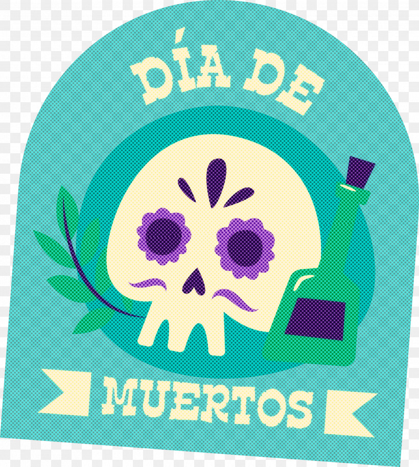 Day Of The Dead Día De Muertos Mexico, PNG, 2690x2999px, Day Of The Dead, D%c3%ada De Muertos, Drawing, Flat Design, Floral Design Download Free
