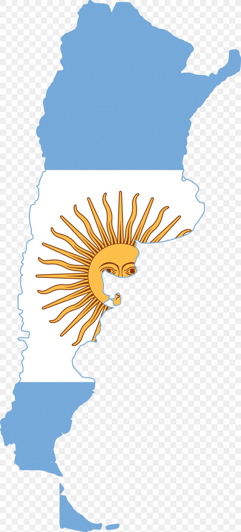 Flag Of Argentina Vector Map, PNG, 1331x2930px, Argentina, Area, Art, Artwork, Blank Map Download Free