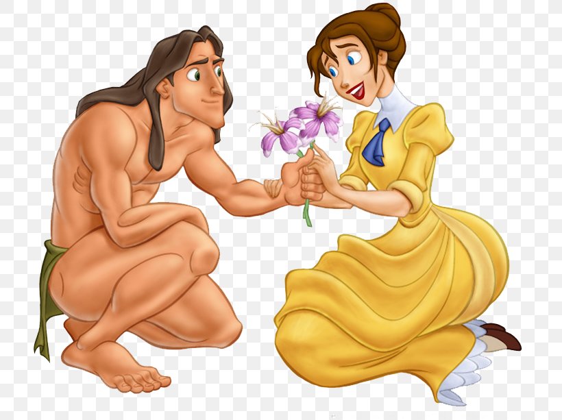 Jane Porter Tarzan Of The Apes Terk YouTube, PNG, 732x613px, Watercolor, Cartoon, Flower, Frame, Heart Download Free