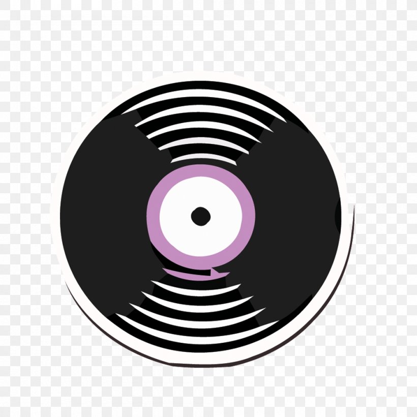 Phonograph Record Compact Disc Icon, PNG, 1000x1000px, Phonograph Record, Brand, Carbon Fibers, Compact Disc, Decal Download Free